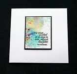 Laughter Cloud - Handcrafted (Blank) Card - dr17-0036